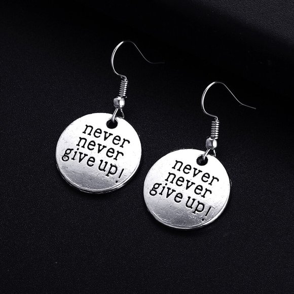 Jewelry - ⚜Trendy Vintage Word Card Shape Dangle Earrings for Woman , K427
